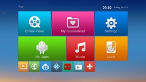 TICTID MAX Android TV Box Main Menu