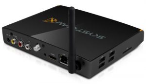 SkyStream Android TV Box Connections Back